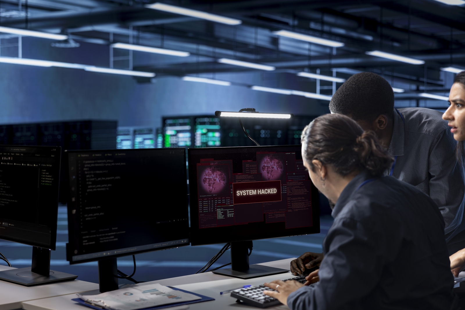 Security Operations Team dedication of cyber attack